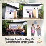 Ban Ban Kamsia – Telah Rampung Bedah Rumah Keluarga Bapak Lu Kiang Ket – Kalimantan Barat